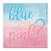 The Big Reveal Napkins 16pk - The Party Room